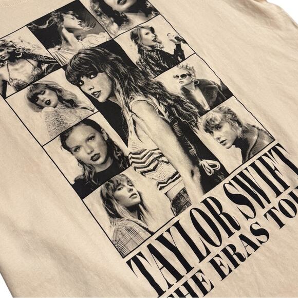 Taylor Swift The Eras Tour Beige T-Shirt sz Medium NEW Authentic Venue Exclusive - Picture 5 of 6